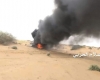 تدمير آليتين سعوديتين في صحراء ميدي